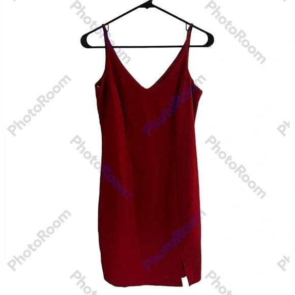 Vintage Be smart mini dress in Fire engine red Made in the USA size 5/6 - Picture 1 of 3
